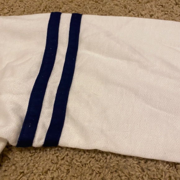 Vintage Canada Niagra Falls Hooded Sweatshirt White with Blue Trim Very Good Lg. - Picture 14 of 17